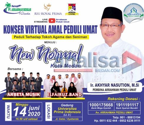 Konser Amal Virtual Peduli Umat, Ayo Berdonasi