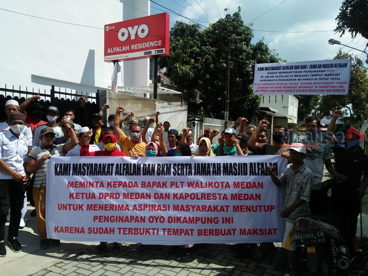 Warga Minta Plt Walikota Medan Selesaikan Soal Penginapan di Jalan Alfalah VI