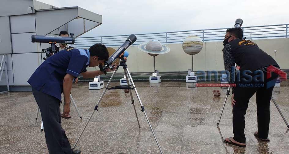 OIF UMSU Livestreaming Gerhana Matahari