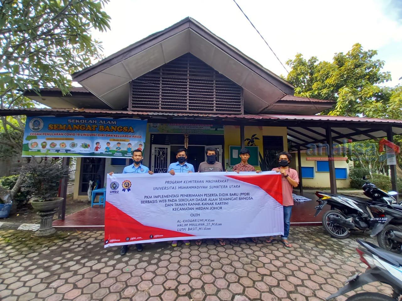 Perdana, PKM Dosen FIK-TI UMSU Bangun Software PPDB Berbasis Online