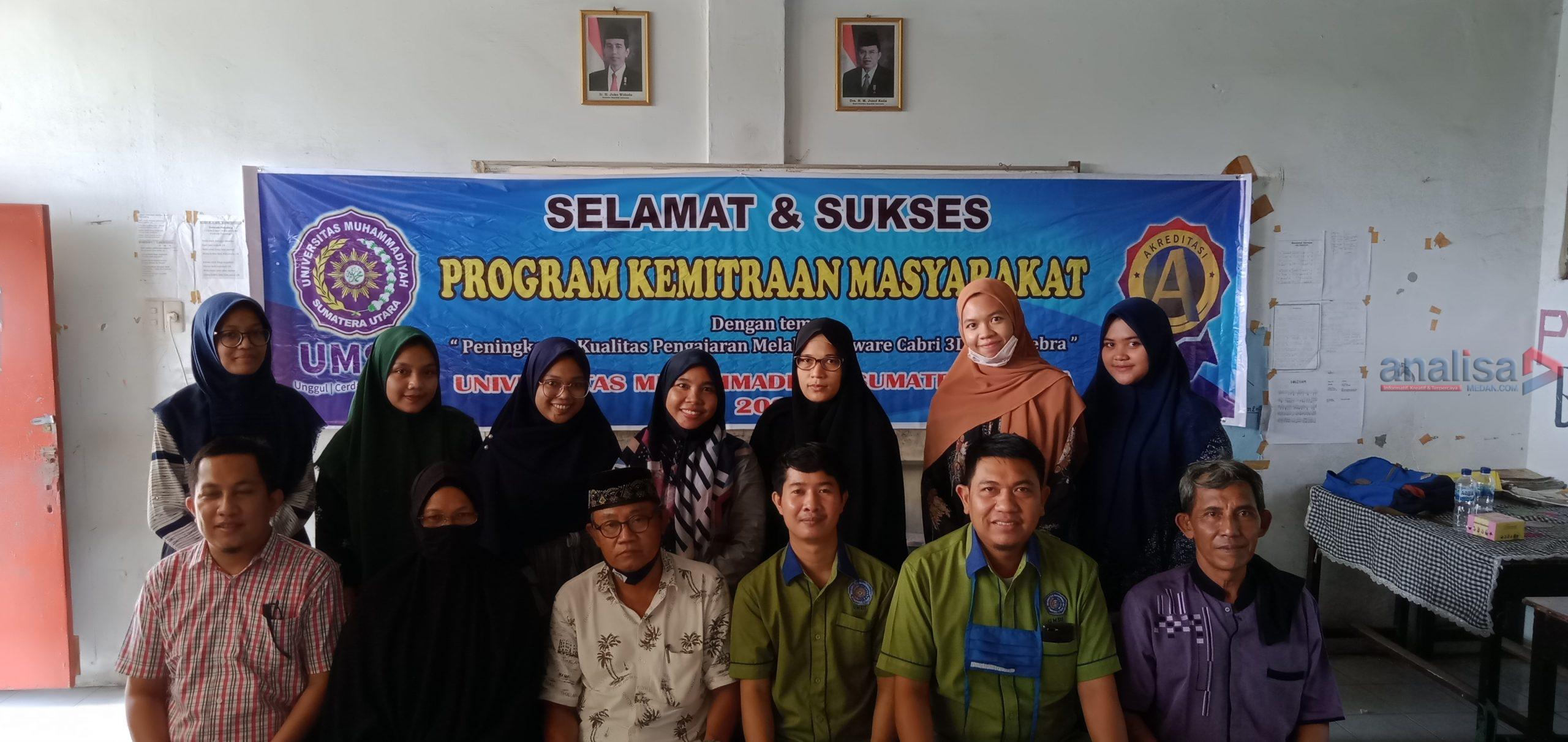 Pelatihan dan Pendampingan Penggunaan Software Geogebra  Bagi Guru SMP Muhammadiyah Kota Medan