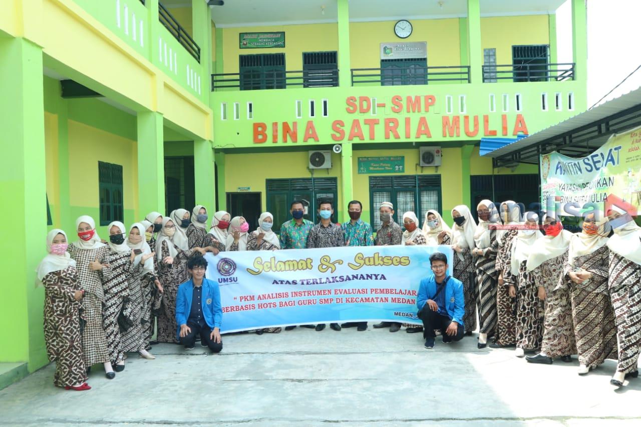 Dosen FKIP UMSU Gelar PKM Analisis Instrumen Evaluasi Pembelajaran Berbasis HOTS