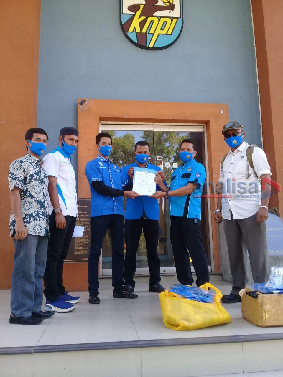 KNPI Dan PMI Dapat Bantuan APD