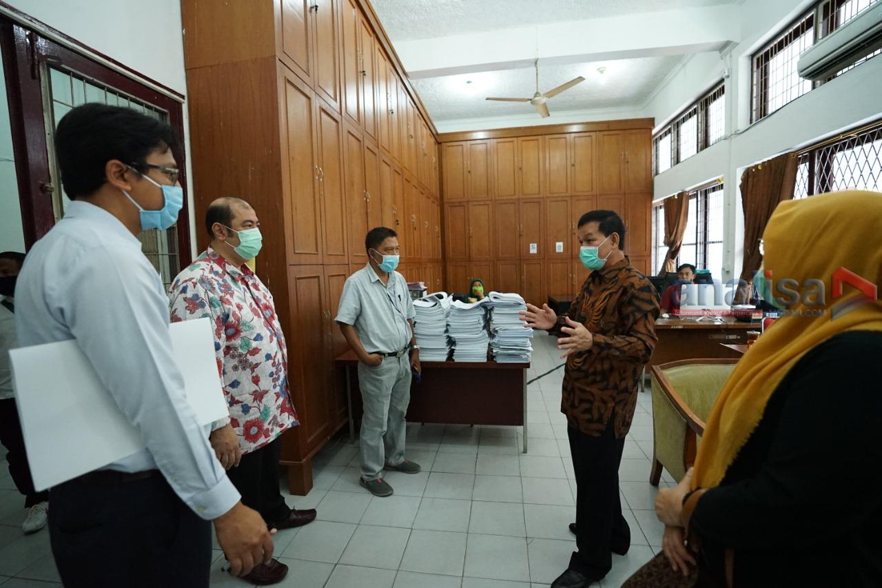 Rektor Tinjau Persiapan New Normal di Lingkungan USU