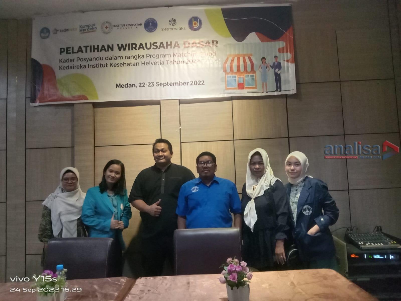 Dosen UMA dan IKH Melaksanakan Pelatihan Dasar Kewirausahaan