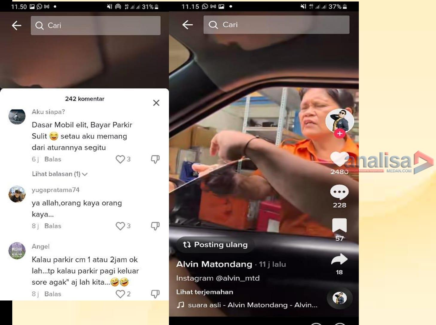 Donasi Rp2000 untuk Bayar Parkir Mamak Gardam