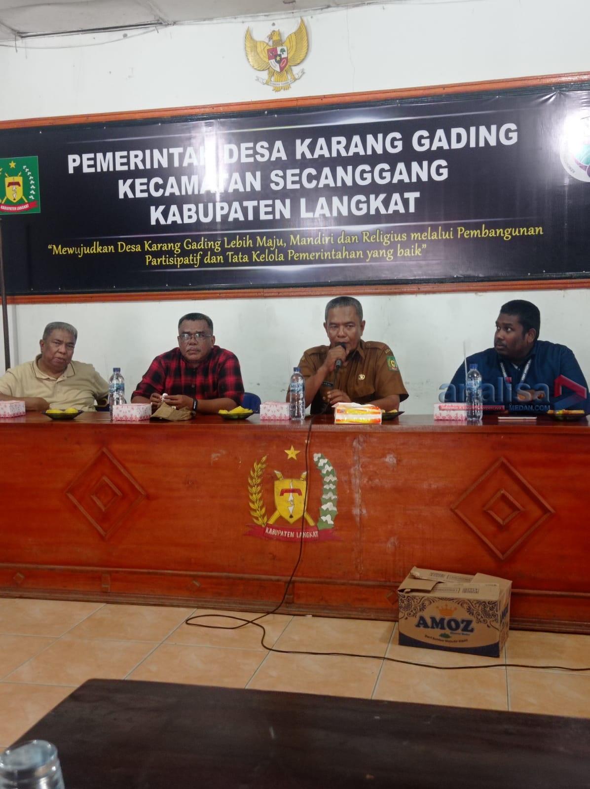 Dosen FISIP dan PPs UMA Pengabdian Masyarakat di Desa Karang Gading Sicanggang Langkat