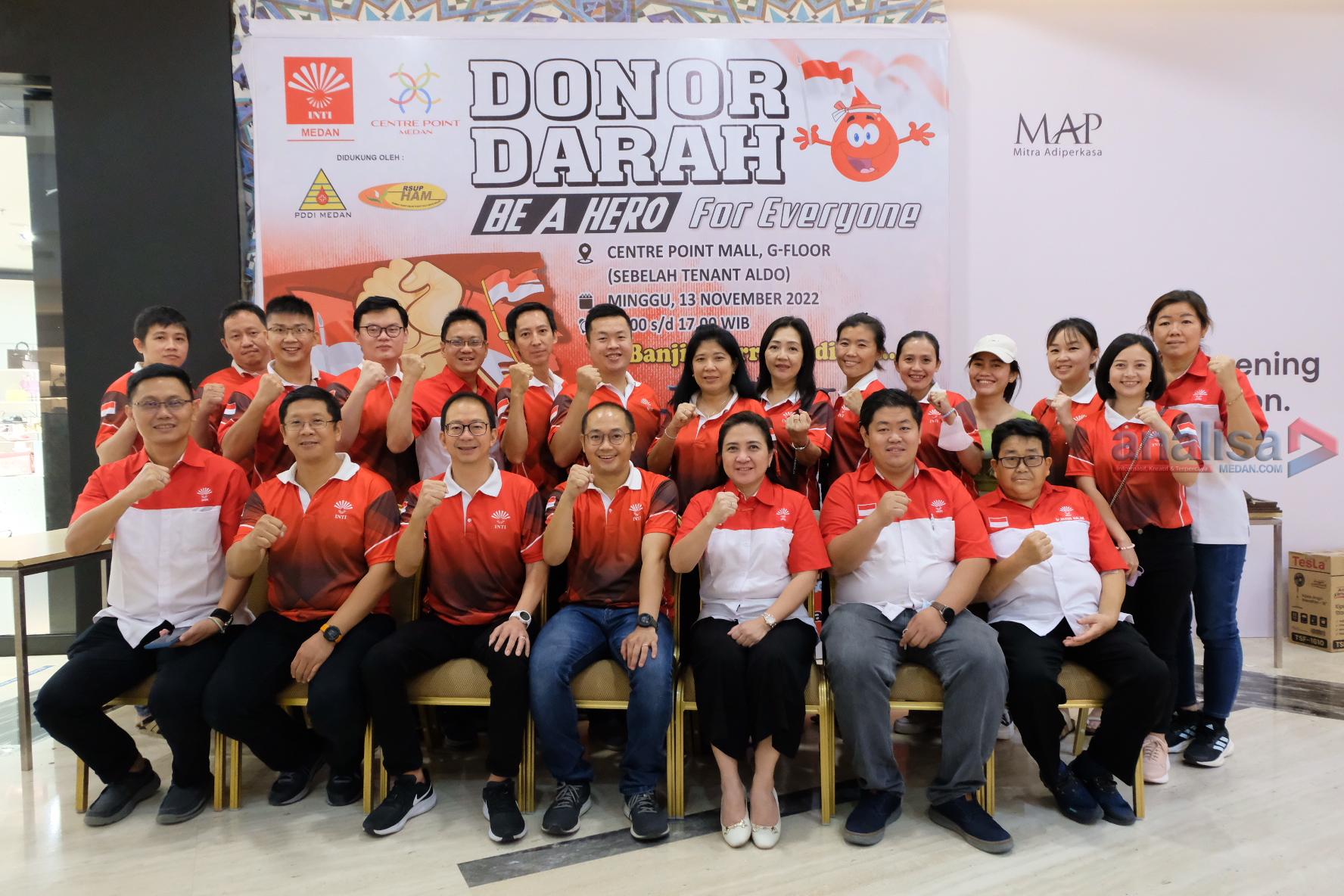 INTI Medan Gelar Donor Darah