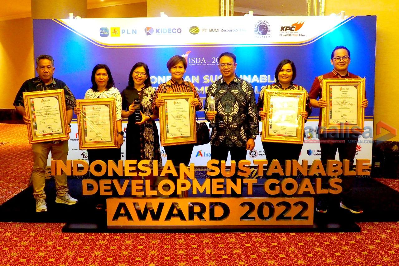 Agincourt Resources Diganjar Peringkat Emas ASRRAT 2022 dan 10 Penghargaan ISDA 2022