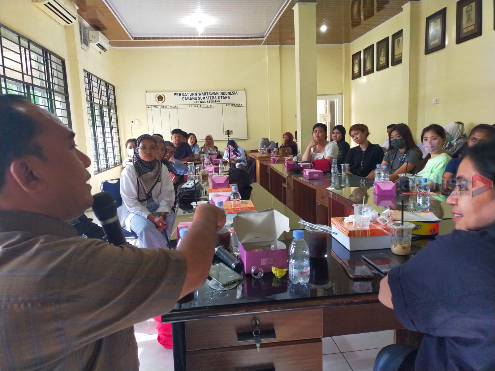 USM Ajak PWI Sumut Kolaborasi Soal Dunia Kewartawanan