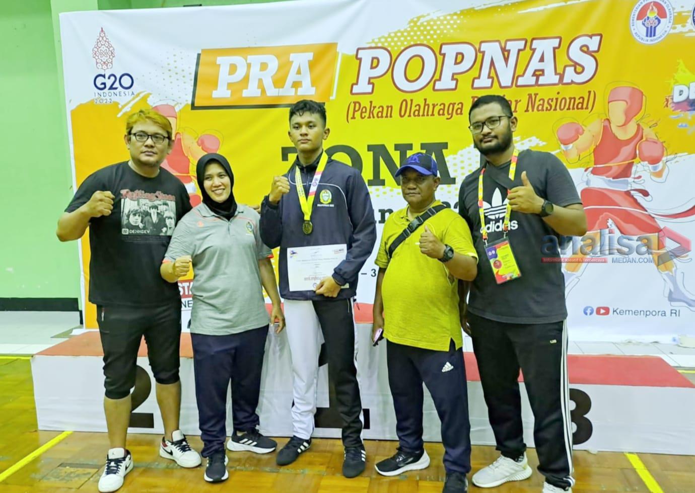 Petinju Muda Asal Sumut Raih Emas Pra Popnas
