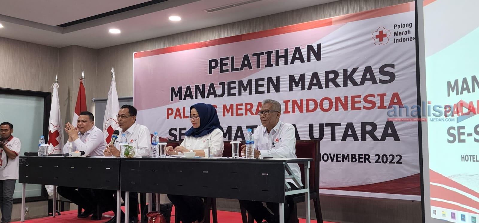 DR Rahmat Shah: Kepala Markas PMI se Sumut Harus Tingkatkan Kapasitas Kepalangmerahan