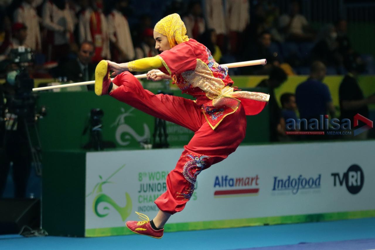 Tim Garuda Muda Indonesia Lampaui Target di Kejuaraan Dunia Wushu Junior 2022
