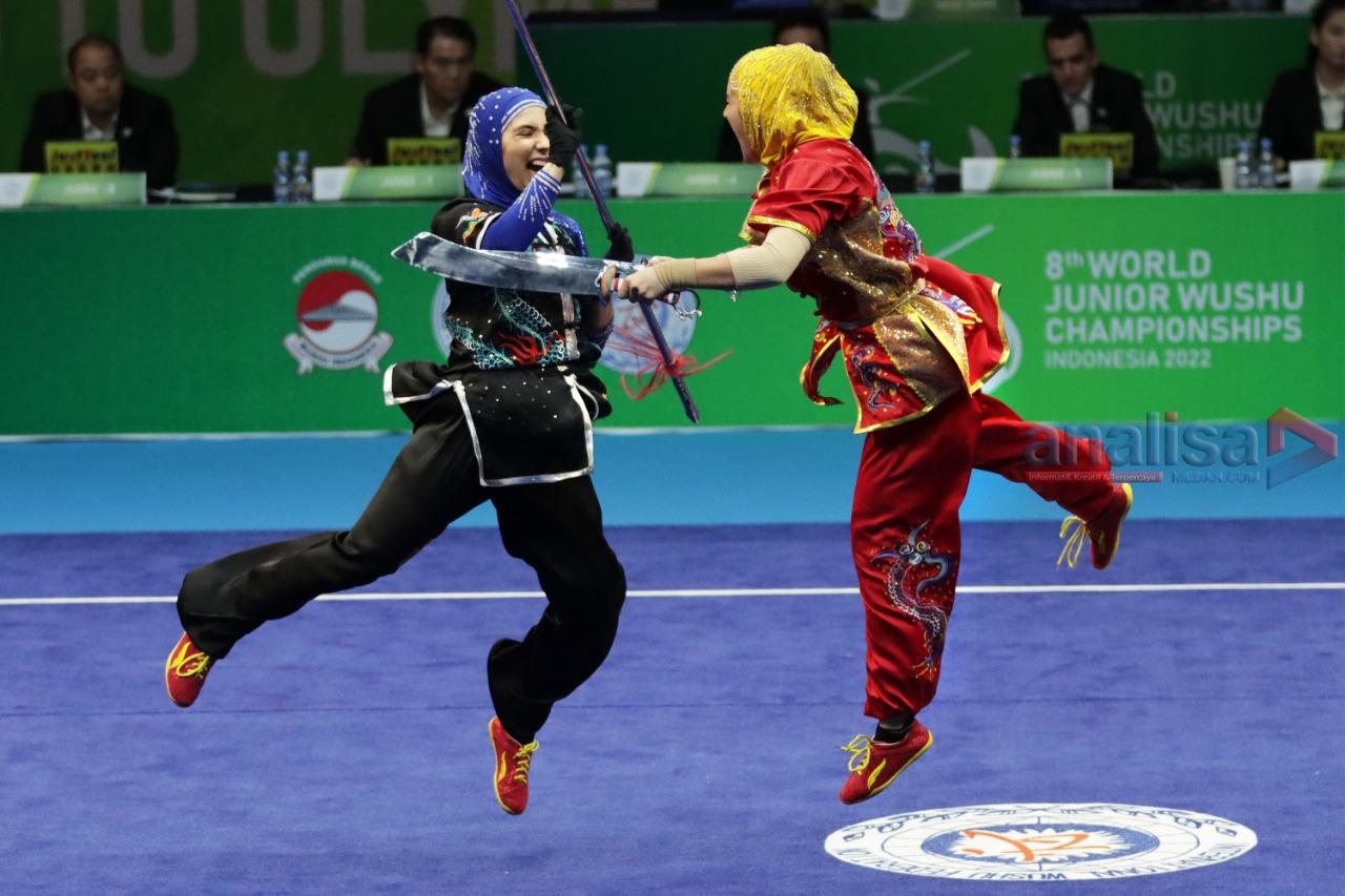 Indonesia Peringkat Tiga Kejuaraan Dunia Wushu Junior 2022�