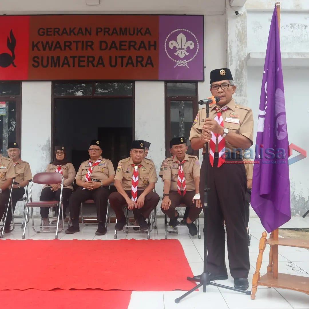 Ka.Kwarda Sumut Lepas Kontingen Kemah Bela Negara