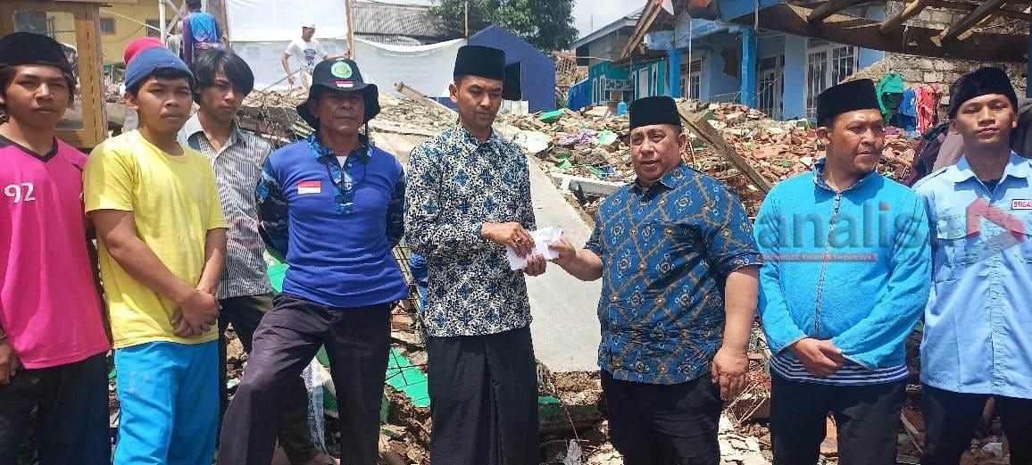BKPRMI Peduli dan Yayasan H.Prabowo Subianto Bantu Guru Mengaji Korban Gempa Cianjur