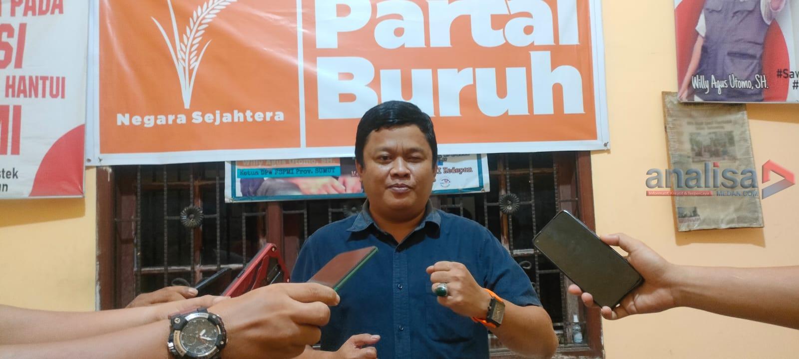 Partai Buruh Sumut Menolak Perppu Cipta Kerja, Masih Banyak Hak Buruh Dikebiri