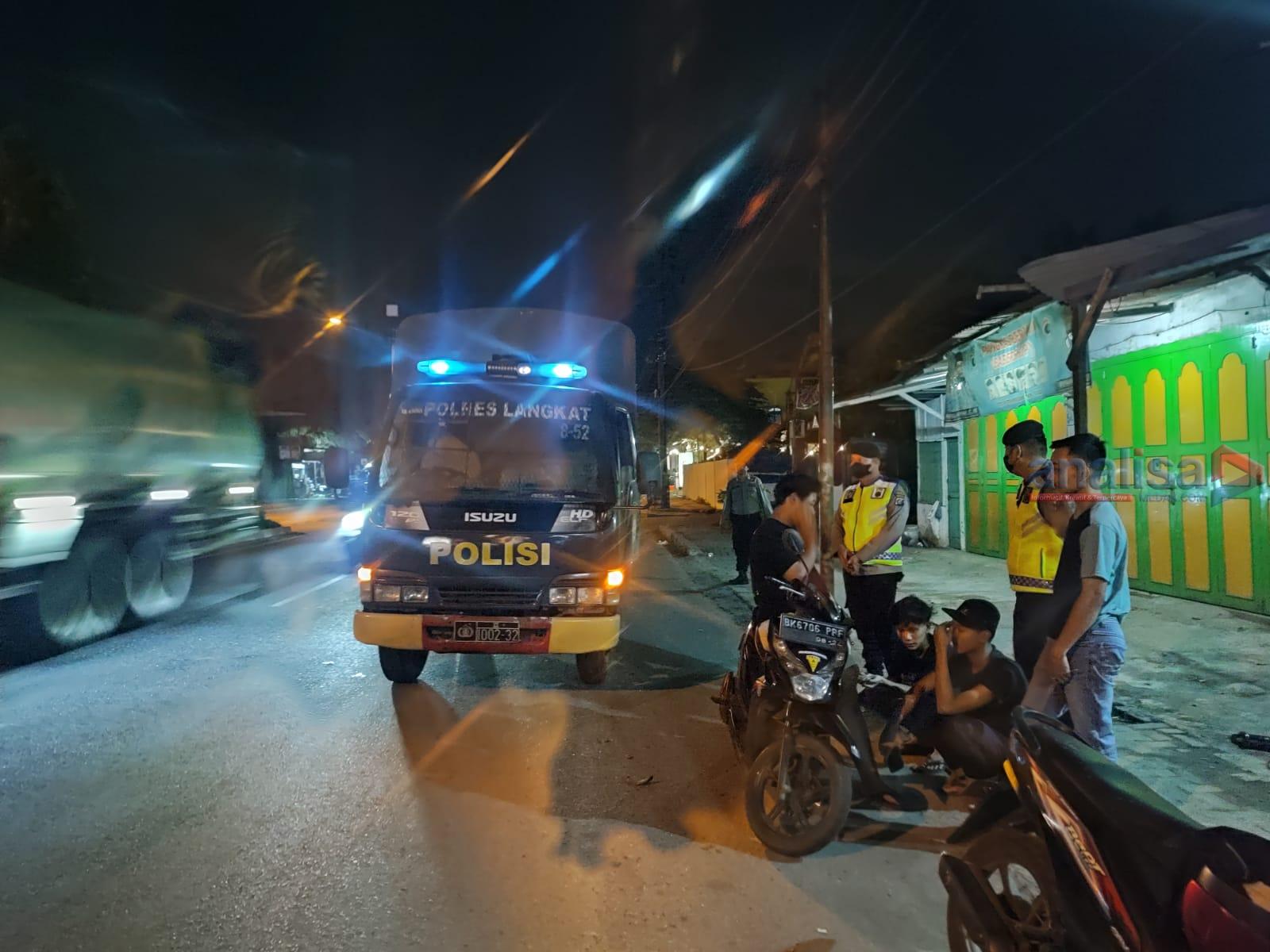 Polres Langkat Amankan Tiga Motor Saat Akan Balap Liar