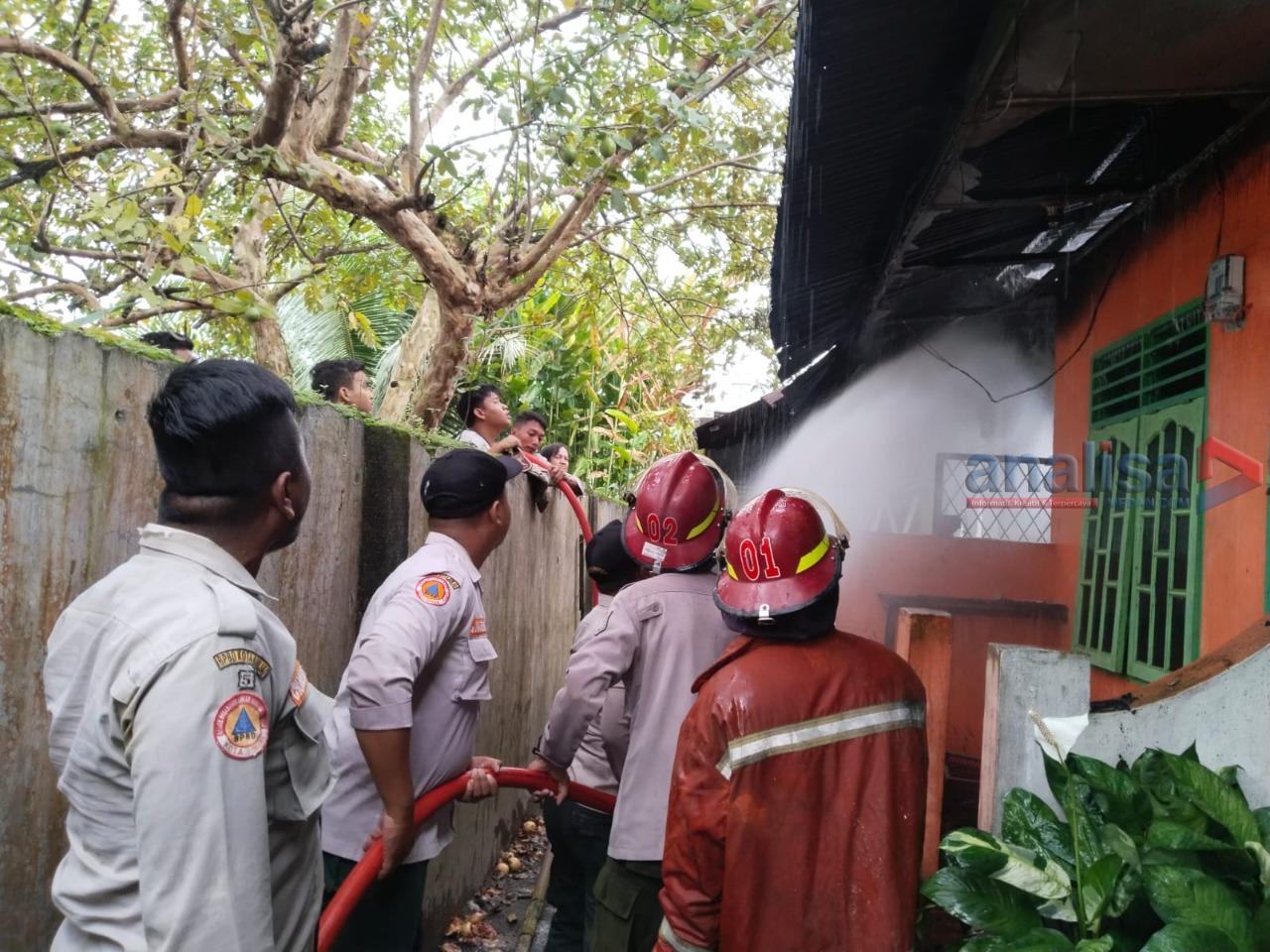 Empat Rumah di Binjai Timur Ludes Terbakar