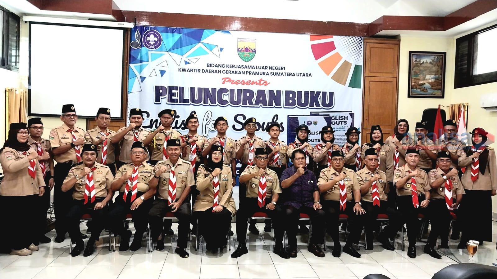 Hebat, Kwarda Sumut Terbitkan Buku Bahasa Inggris untuk Pramuka