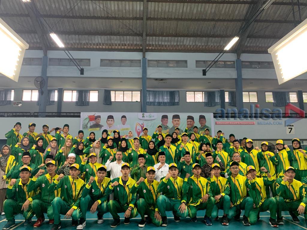 Lepas Kontingen Porseni PWNU, Ijeck Minta Kontingen Banggakan Sumut
