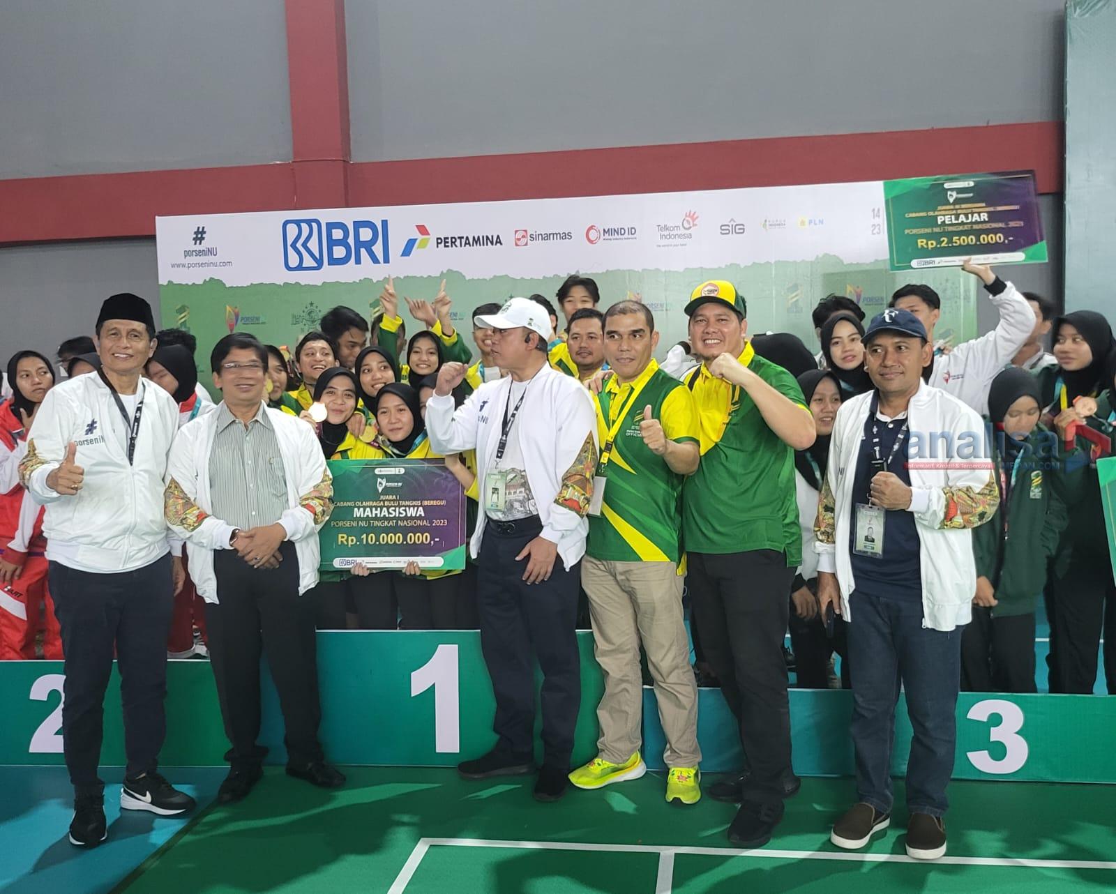 Alhamdulillah, Emas Perdana Diraih Kontingen PWNU Sumut di Porseni 1 Abad NU