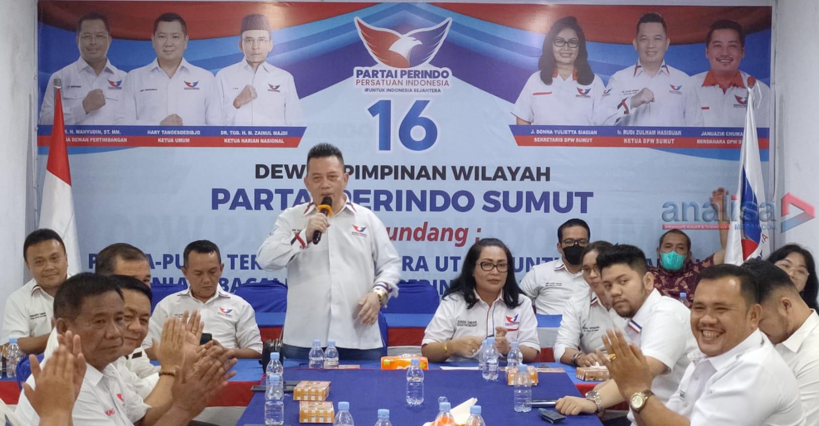 Perindo Sumut Buka Pendaftar Bacaleg 2024