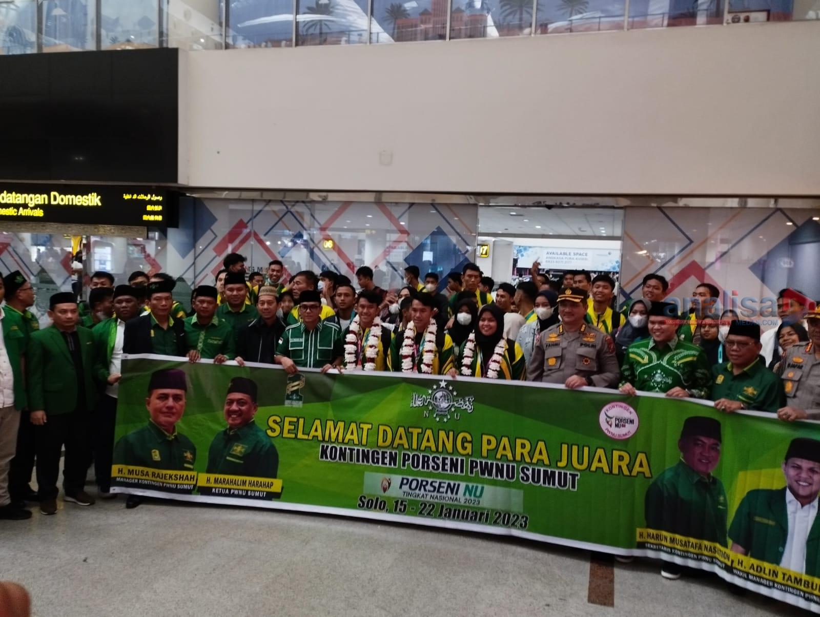 Kontingen PWNU Sumut Sabet 16 Medali Porseni 1 Abad NU di Solo, Berikut Nominasinya