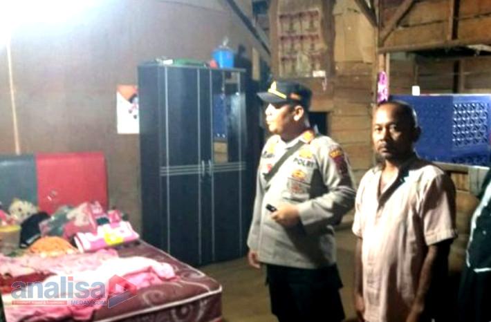 42 Rumah Warga Terdampak Banjir Di Tapsel, Kapolsek Batang Angkola Dirikan Posko Banjir