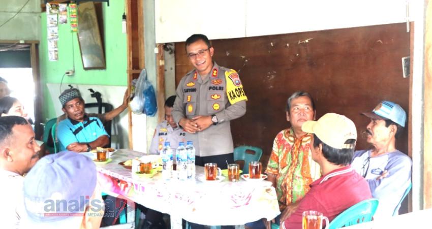 Polres Sibolga Laksanakan Kegiatan Jumat Curhat dengan membentuk 7 Tim