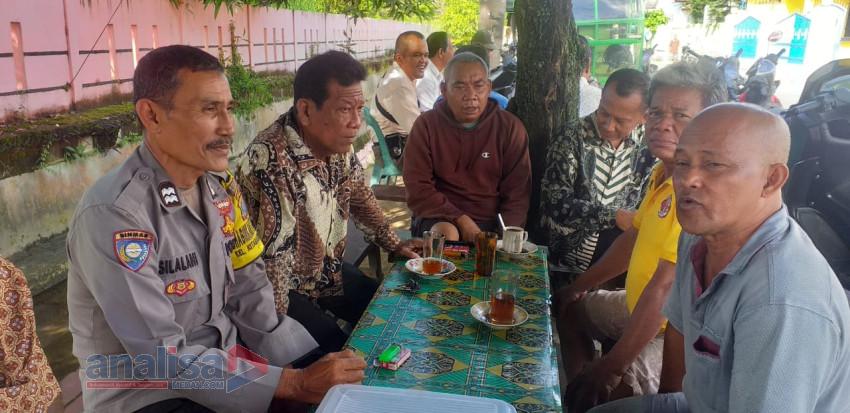Bhabinkamtibmas Sambangi Warga dan Tokoh Masyarakat di Sibolga