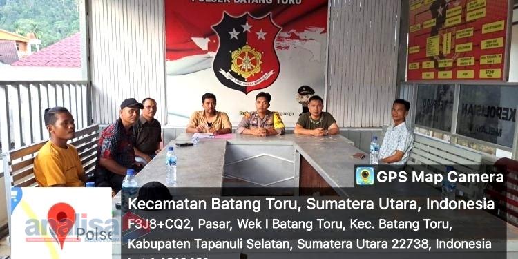 Polsek Batang Toru Damaikan Kasus Pengancaman