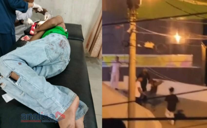 BreakingNews, Sekelompok Orang Serang Warga di Sidimpuan Hingga Terkapar Usai Tusukan di Kepala