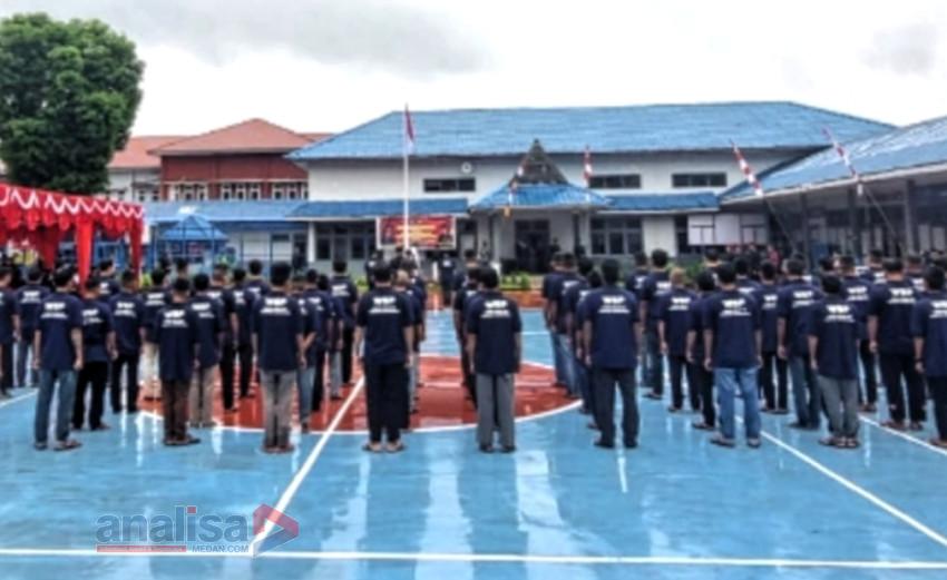 681 WBP Lapas Sidimpuan Terima Remisi Kemerdekaan, 1 Langsung Bebas