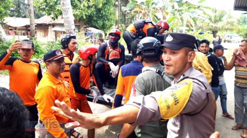 Hanyut Saat Manjala Ikan, Warga Muara Batang Toru Ditemukan Terdampar
