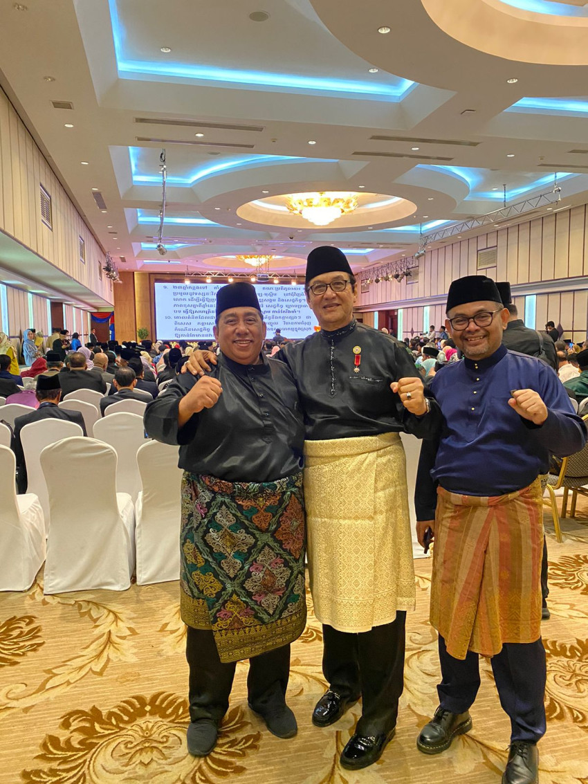 Said Aldi Al Idrus  dan Muhammad Hasbi Diamanahkan Pimpin Saudagar Melayu 2023-2026 di Phnom Penh Kamboja