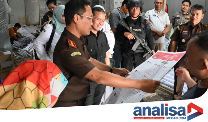 Sidak ke Gudang KPU, Kejari Padangsidimpuan Cek Logistik Pemilu