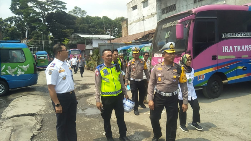 Dirlantas Polda Sumut Sidak Pool Angkutan Umum, Ditemukan Tidak Memiliki Ijin Resmi