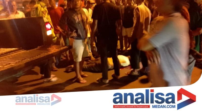 Breaking News. Dini Hari, Pengendara Scoopy Terkapar Usai Hantam Halaman Bolak Padangsidimpuan