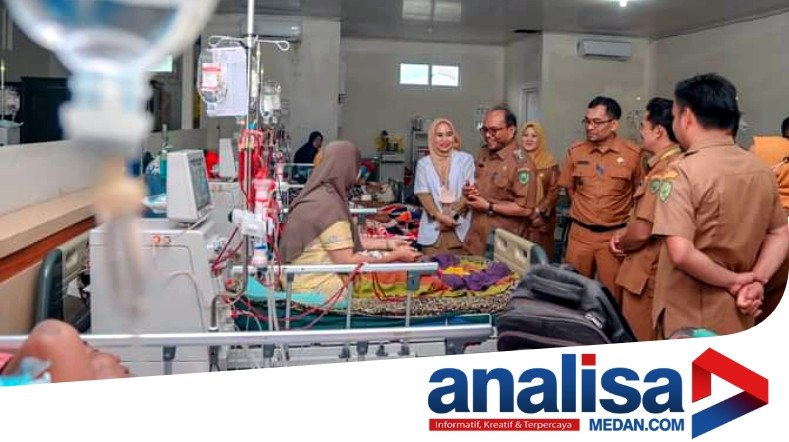 Hari Pertama Kerja, Pj Walikota Letnan Sidak Ke RSUD Padangsidimpuan dan Instansi Pastikan Pelayanan Berjalan
