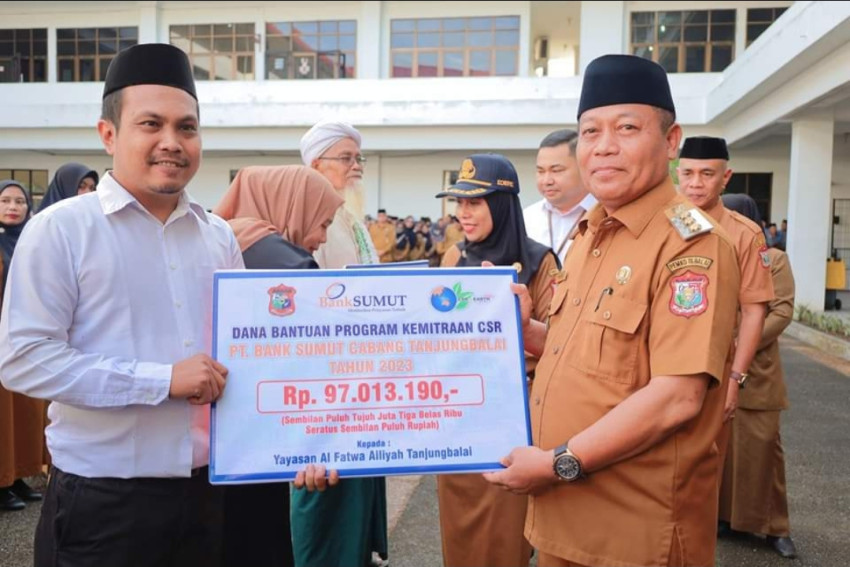 Sah!, KSB Yayasan AFA "penikmat" CSR Anak Kandung Wali Kota Tanjung Balai
