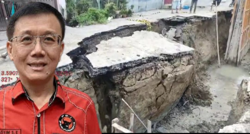 Ketua DPRD Medan Minta Kontraktor Bertanggungjawab