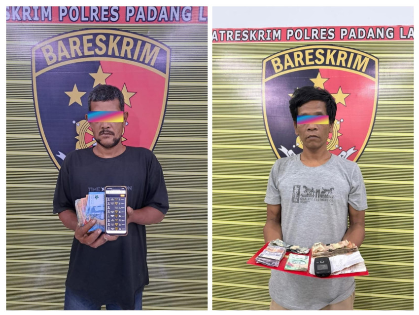 Polres Padanglawas Tangkap Dua Pelaku Judi Togel Online