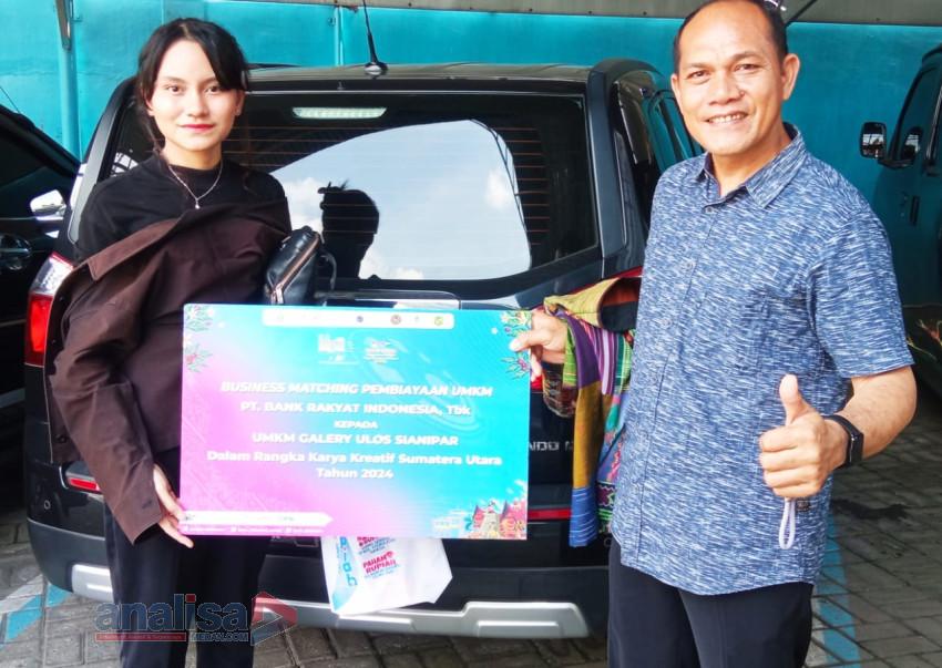 PT Bank BRI dan PT Sarinah Gandeng Galery Ulos Sianipar Dalam Business Matching