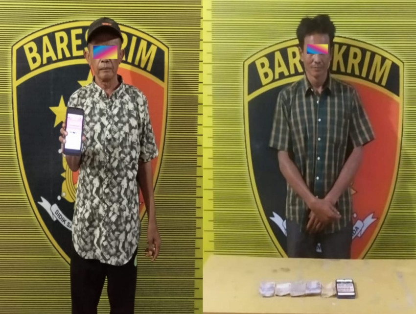 2 Pelaku Judi Online Terjaring  Operasi Pekat Polsek Barumun Tengah