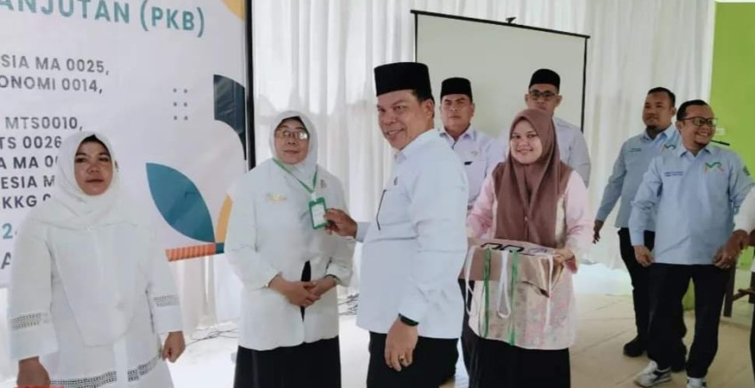 Kemenag Palas Gelar Bimtek Peningkatan Kompetensi Pengembangan Keprofesian