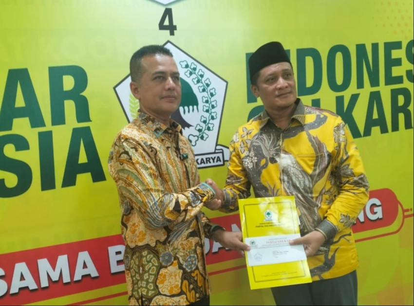 Partai Golkar dan Gerindra Usung Pasangan Putra Mahkota Alam- Achmad Fauzan di Pilkada Palas