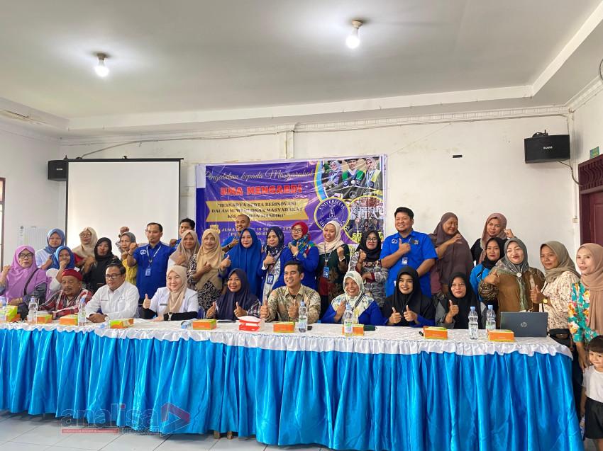 Dosen UMA Lintas Fakultas Pengabdian Masyarakat di Desa Patumbak I Deli Serdang