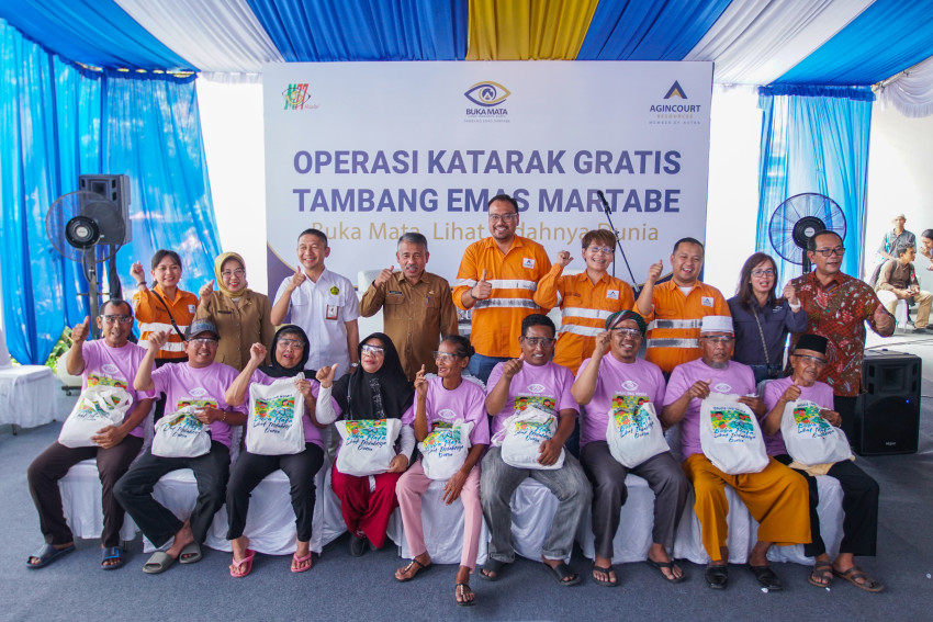 Selama 10 Tahun PT Agincourt Resource Sudah Selamatkan 12.173 Mata  Dari Katarak