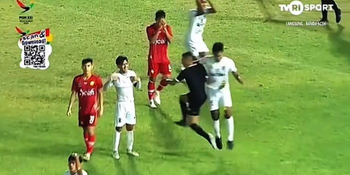Kasus Pemukulan di PON XXI/2024, Football Institute: Wasit Tidak Penuhi Standar